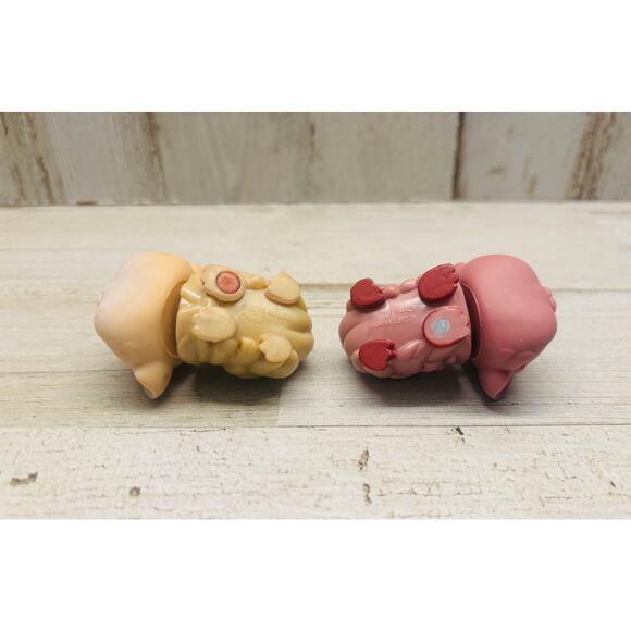 Littlest Pet Shop LPS Vintage Brown Tan Guinea Pig Lot - Picture 3 of 3